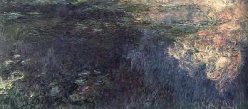 Claude Monet waterlilies the clouds oil painting picture